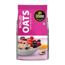 Deals, Discounts & Offers on  - DiSano Rolled Oats 1kg, Jumbo Oats, 100% Whole Grain, High in Protein & Fibre, Healthy Breakfast Cereal