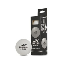 Deals, Discounts & Offers on  - Vector X Club 1 Star Premium ABS Plastic Table Tennis Ball (12, 1 Star)
