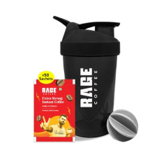 Deals, Discounts & Offers on  - Rage Coffee Extra Strong Premium Blend Coffee Sachets - (Pack of 50) | Premium, Bold & Instant | Makes 50 Cups | Instant Coffee Sachets & Chicory- 100% Arabica Beans