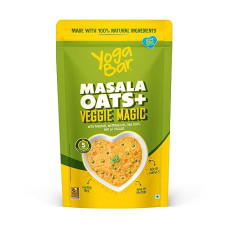Deals, Discounts & Offers on  - Yogabar Veggie Magic Oats 400 g | Premium Oats with High Fibre, 100% Whole grain, Non GMO | Gluten Free Golden Oats
