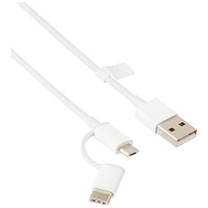 Deals, Discounts & Offers on  - MI 2-in-1 USB Type C Cable (Micro USB to Type C) 30cm