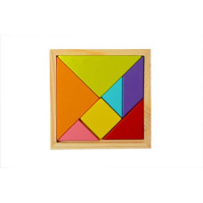 Deals, Discounts & Offers on  - Vibgyor Vibes Chinese Puzzle Wooden Tangram