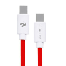 Deals, Discounts & Offers on  - ZEBRONICS TT65 Type C charging cable, PD 65W max,