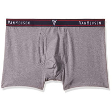 Deals, Discounts & Offers on Men - Van Heusen Men Colour Fresh Trunks - Open Fly, Solid_10054_Grey Melange_XXL