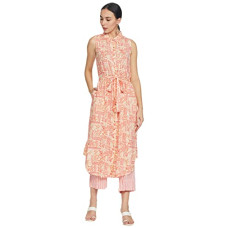 Deals, Discounts & Offers on Women - global desi Womens Printed Pants Suit