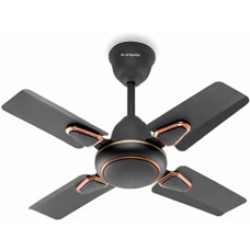 Deals, Discounts & Offers on  - LONGWAY Kiger P1 600 mm/24 inch Ultra High Speed 4 Blade Anti-Dust Decorative 5-Star Rated Ceiling Fan (Smoked Brown, Pack of 1)