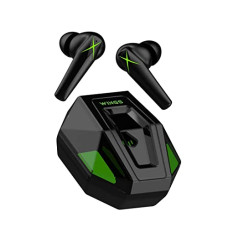 Deals, Discounts & Offers on  - Wings X Fire Wireless Gaming in Ear Earbuds,TWS Headphones with RGB Lights case, 40ms Low Latency, Bluetooth 5.3, 40 Hours Playtime, ENC, 8mm Speaker Size (Black TWS)
