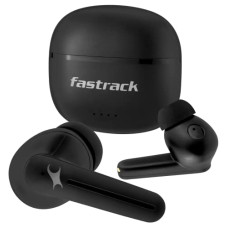Deals, Discounts & Offers on Headphones - Fastrack FPods FX100 Bluetooth True Wireless Earbuds with 40 Hours Playtime |BT V5.3|13mm Extra Deep Bass Drivers|Quad Mic ENC