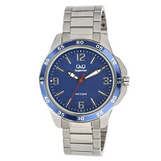 Deals, Discounts & Offers on Men - Q&Q Superior Collection Analog Blue Dial Men's Watch-S410-215NY