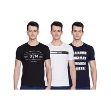 Deals, Discounts & Offers on Electronics - Integriti Men's Slim T-Shirt (Pack of 3)