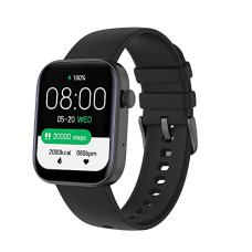 Deals, Discounts & Offers on Electronics - French Connection POP FIT Full Touch Smartwatch with Silicon Band, 1.8'' Large Display, Bluetooth Calling, 120+ Sport Modes, Heart Rate Monitor, Sleep Monitor, Multiple Watch Faces - FCSW02-C