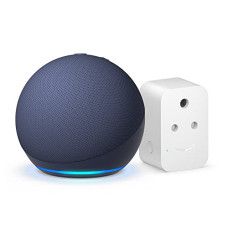 Deals, Discounts & Offers on  - Amazon Echo Dot (5th Gen, Blue) Combo with Amazon Smart Plug