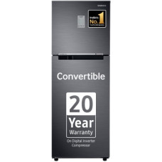 Deals, Discounts & Offers on Home Appliances - [For HDFC Bank Credit Card] SAMSUNG 236 L Frost Free Double Door 3 Star Refrigerator(Black DOI, RT28C3733B1/HL)