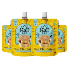 Deals, Discounts & Offers on  - VS Mani & Co Filter Coffee Decoction - Arabica Dark Roast, Strong and Aromatic Instant Filter Coffee Liquid | Authentic South Indian Flavour | Pack of 4 x 100ml | 400 ml