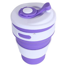 Deals, Discounts & Offers on  - Heart Home Collapsible Coffee Cup|Silicone Portable Travel Coffee Mug|Camping Cup with Lid