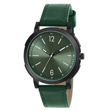 Deals, Discounts & Offers on Men - FCUK Analog Green Dial Men's Watch-FK00010B