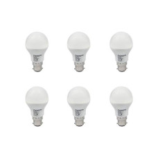 Deals, Discounts & Offers on  - Panasonic B22 LED Cool Day Light Bulb (9W) - Pack of 6