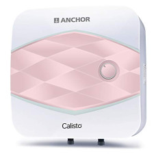 Deals, Discounts & Offers on  - Anchor by Panasonic Calisto 25L Vertical Storage Geyser with Glassline Inner Tank | BEE 5 Star Rated Water Heater with Advance 4 Level Safety (Free Installation, 2 Yr. Warranty)