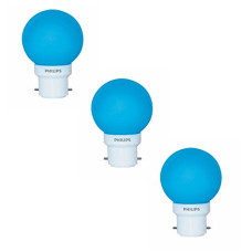 Deals, Discounts & Offers on  - Philips Deco Mini Base B22 0.5-Watt LED Bulb (Pack of 3, Blue)