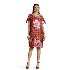 Deals, Discounts & Offers on Women - RIVER by Narendra Kumar Premium Designer Women's Floral Print Dress