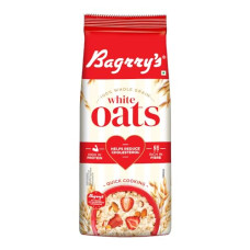 Deals, Discounts & Offers on  - Bagrry's White Oats 2kg | Natural Whole Grain | High Soluble Fibre | Protein Goodness | Helps Manage Weight & Reducing Cholesterol | Breakfast Cereal 2000gm Pouch