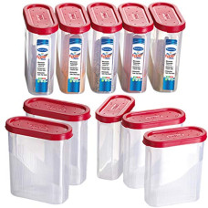 Deals, Discounts & Offers on  - Primeway Polypropylene Sleek Modular Food Savers Kitchen Spices Masala Containers Boxes Perfect