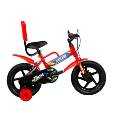 Deals, Discounts & Offers on  - Hero Zoom 14T Single Speed Cycle For Kids With Training Wheels, Mudguard And Back Support For Boys And Girls, Ideal Height : 3 Ft + , Ideal For 3 To 4 Years, Rigid, Red