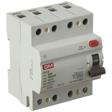 Deals, Discounts & Offers on Home Improvement - GM RCCB 25A Four Pole (300 mA)