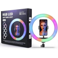 Deals, Discounts & Offers on Electronics - Dyazo 10 Inch Led RBG Ring Light Without Tripod 18 Colours Modes Dimmable Suitable
