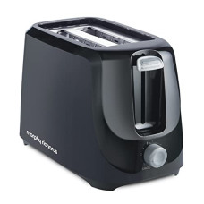Deals, Discounts & Offers on  - Morphy Richards AT 200 Bread Toaster|700W Toaster 2 slices|6 Different Browning Controls|Removable Crumb Tray|Cool Touch Body With Anti-Skid Feet|Wider Slots & Hi-Lift Feature|Black