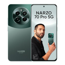 Deals, Discounts & Offers on Electronics - [Use Amazon Pay ICICI Card] realme NARZO 70 Pro 5G (Glass Green, 8GB RAM,128GB Storage) Dimensity 7050 5G Chipset | Horizon Glass Design | Segment 1st Flagship Sony IMX890 OIS Camera