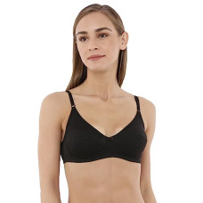 Deals, Discounts & Offers on Women - Macrowoman W-Series Women Cotton Full-Coverage Bra (Black_40B)