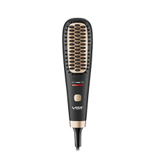 Deals, Discounts & Offers on  - VGR V-568 Ionic Hair Straightener Brush with 5 Temperature Settings Ceramic Heating, Anti Scald Feature, Auto-Off, Portable Frizz-Free Silky Electric Straightening Comb, Multicolor