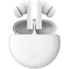 Deals, Discounts & Offers on  - Mivi DuoPods F60 ENC with 50+ Hrs Playtime| Made in India | Powerful Bass | 4 Mics Bluetooth Headset(White, True Wireless)