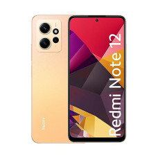 Deals, Discounts & Offers on Electronics - [Use APAY ICICI CC] Redmi Note 12 (Sunrise Gold, 6GB RAM, 64GB Storage)
