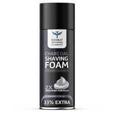 Deals, Discounts & Offers on Health & Personal Care - Bombay Shaving Company Charcoal Shaving Foam, 266 ml (33% extra) with Activated Charcoal & Moroccan Argan Oil