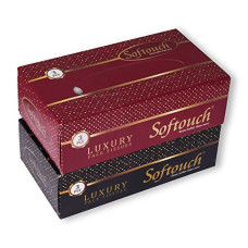 Deals, Discounts & Offers on  - Softouch 3 Ply Face Tissue Paper - 80 Pulls Each Box Pack of 2- Total 160 Pulls