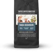 Deals, Discounts & Offers on  - Toffee Coffee Roasters | Baba Budangiri Coffee | As Seen On Shark Tank | 100% Arabica | Medium Dark Roast Coffee | Grounded Coffee (Drip Over, 250gm)