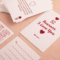 Deals, Discounts & Offers on  - ARCHIES Valentine Love Gifts 52 Reasons I LOVE YOU Deck Cards | Love Quotations | Perfect Gifting Item for Valentines Day | Romantic Gift