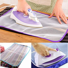 Deals, Discounts & Offers on  - 40 * 60cm High Temperature Resistance Ironing Scorch Heat Insulation Pad Protective Press Mesh Mat Household Cloth Cover Supplies