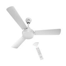 Deals, Discounts & Offers on  - Polycab Fantasy Neo Super Premium 1200 MM Ceiling Fan with Built in 3 in 1 color LED Underlight and remote control (White)-'2 year warranty