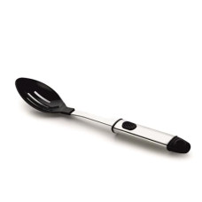 Deals, Discounts & Offers on  - Crystal Nylon Slotted Serving Spoon with Steel Handle