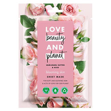 Deals, Discounts & Offers on Beauty Care - Love Beauty & Planet Murumuru Butter & Rose sheet mask | For Glowing Skin, 25ml