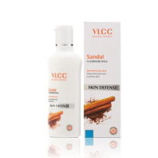 Deals, Discounts & Offers on  - VLCC Sandal Cleansing Milk - 100ml - Deep Cleanses & Soothes Skin. With Sandal, Ashwagandha, Fenugreek & Indian Berberry Extracts, Almond and Olive Oils.