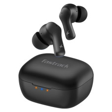 Deals, Discounts & Offers on Headphones - Fastrack Fpods(New Launch) FZ100 TWS in-Ear Earbuds with Mega 50 Hrs Playtime|Extra Deep Bass Driver|Quad Mic ENC