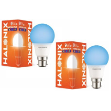 Deals, Discounts & Offers on  - Halonix LED BULB ASTRON PLUS 9W B22 BLUE PACK 2