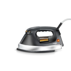 Deals, Discounts & Offers on Irons - Judge by Prestige 1000 Watts Heavy Weight Dry Iron |Variable Temperature Control |Adjustable Swivel Cord |Non-Stick Coated Sole Plate | Stainless Steel Body