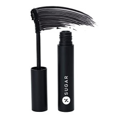 Deals, Discounts & Offers on Beauty Care - SUGAR Cosmetics Uptown Curl Mini Lengthening Mascara | Lasts Upto 8 hrs | Lightweight and Smudgeproof With Lash Growth Formula - 01 Black Beauty - 3ml