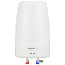 Deals, Discounts & Offers on  - Amazon Basics Electric Instantaneous Water Heater I 5.5 litre I 3 KW I 1 Year Warranty I White I Vertical wall mounting