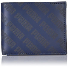 Deals, Discounts & Offers on  - Puma Unisex-Adult Bi-Fold Wallet V1, New Navy (5471804)